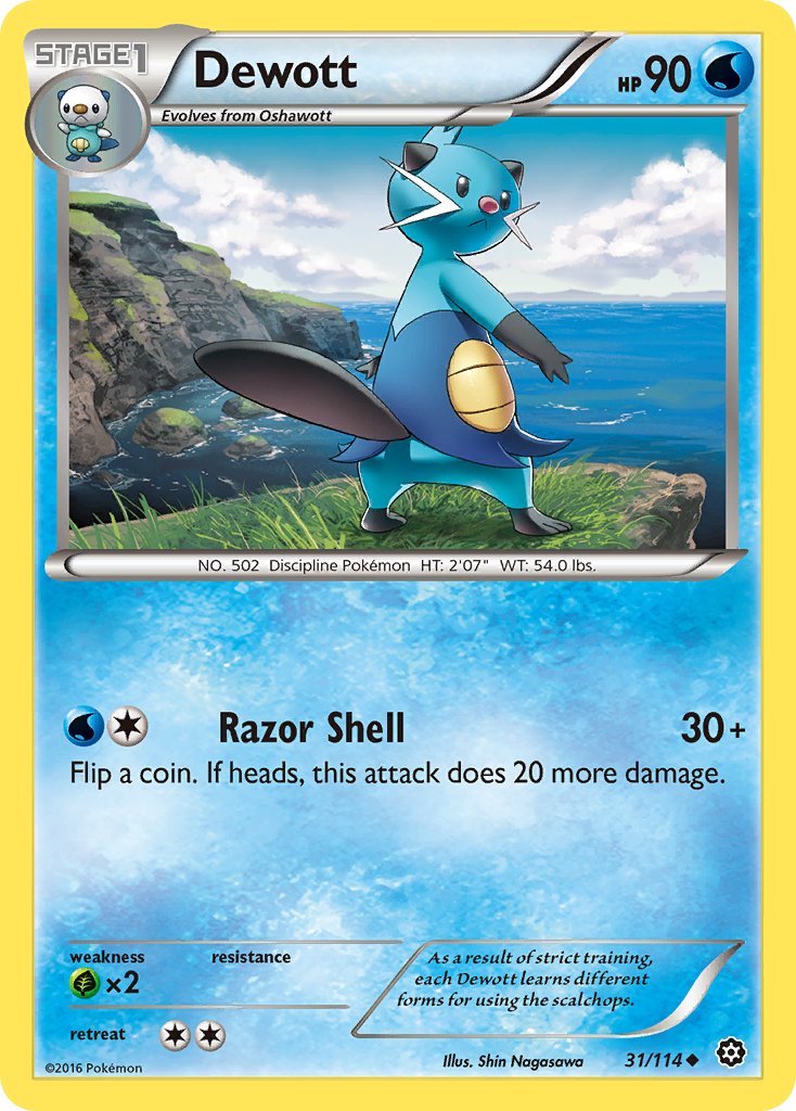 Dewott - Pokémon TCG - MoxLand