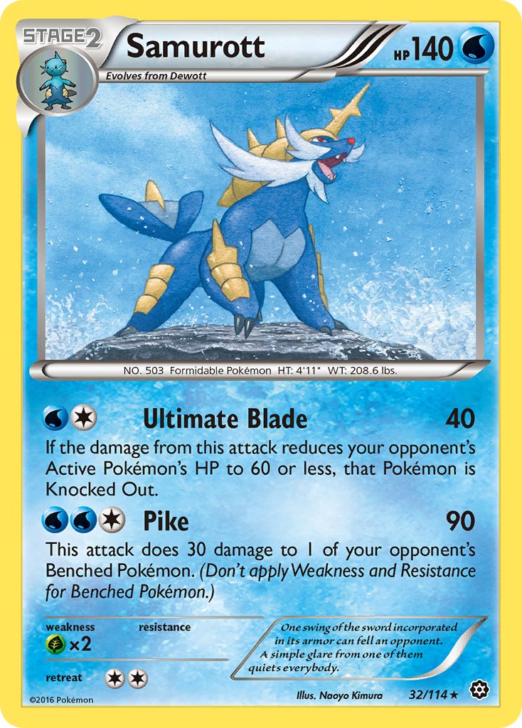 Samurott - Pokémon TCG - MoxLand