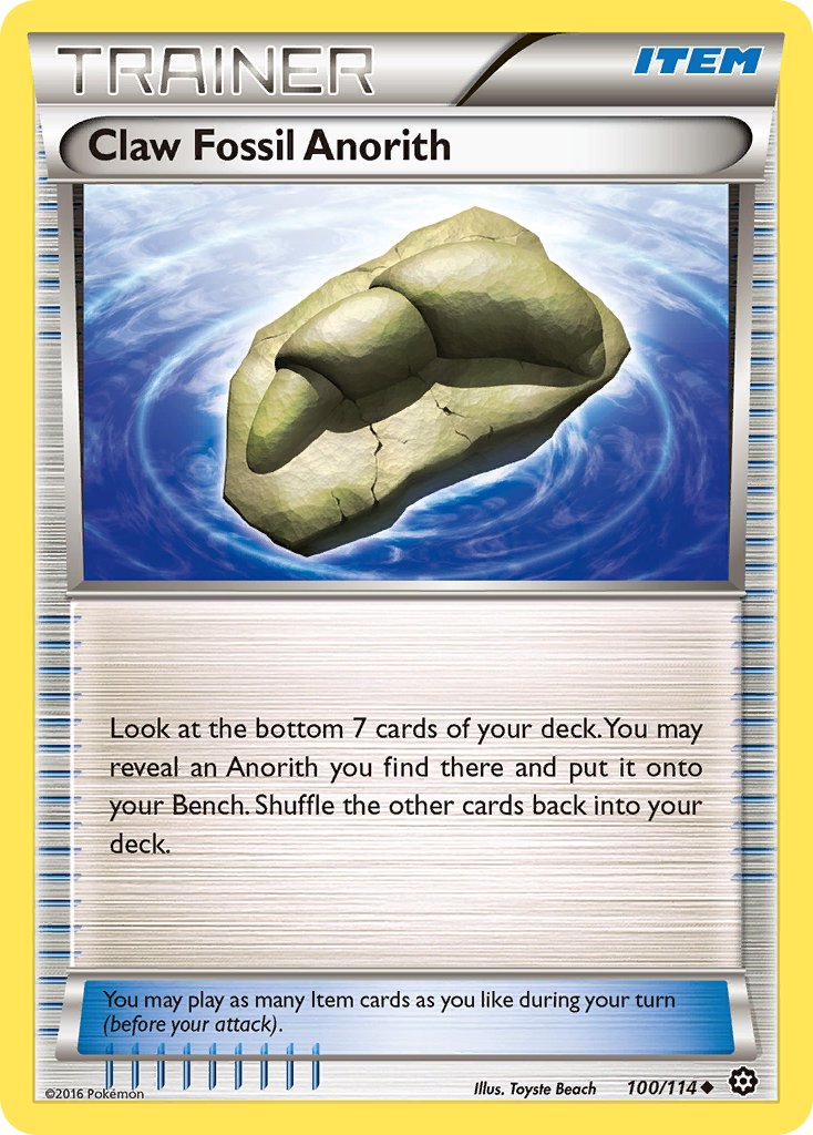 Fóssil Garra de Anorith - Pokémon TCG - MoxLand