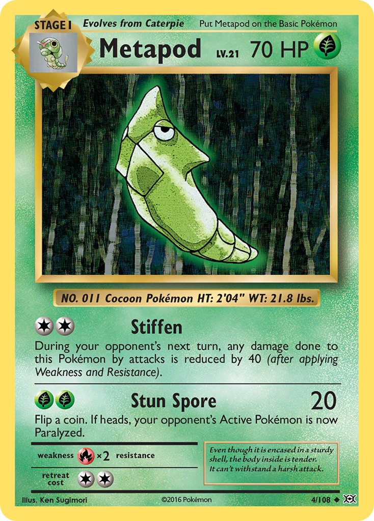 Metapod - Pokémon TCG - MoxLand