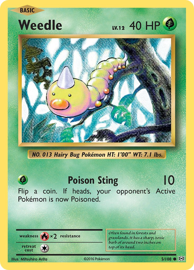 Weedle - Pokémon TCG - MoxLand