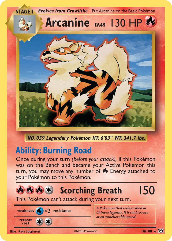 Arcanine - Pokémon TCG - MoxLand