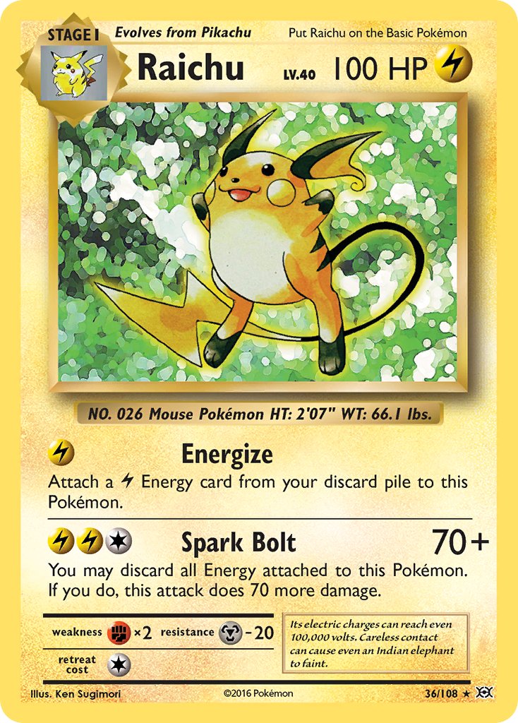 Raichu - Pokémon TCG - MoxLand