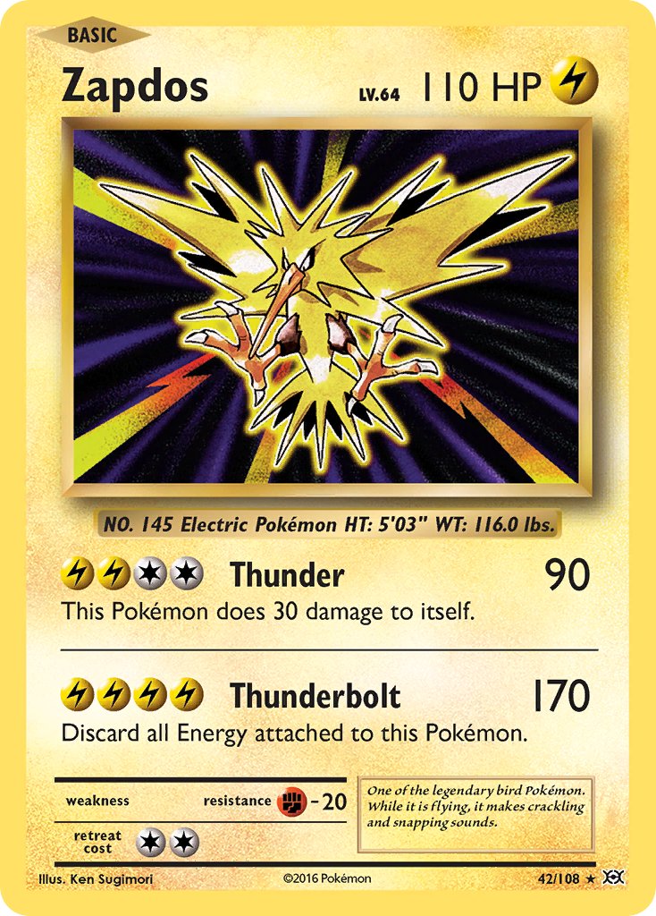 Zapdos - Pokémon TCG - MoxLand