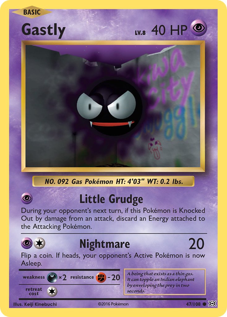 Gastly - Pokémon TCG - MoxLand