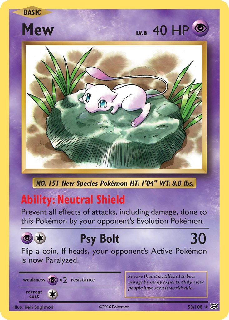 Mew - Pokémon TCG - MoxLand