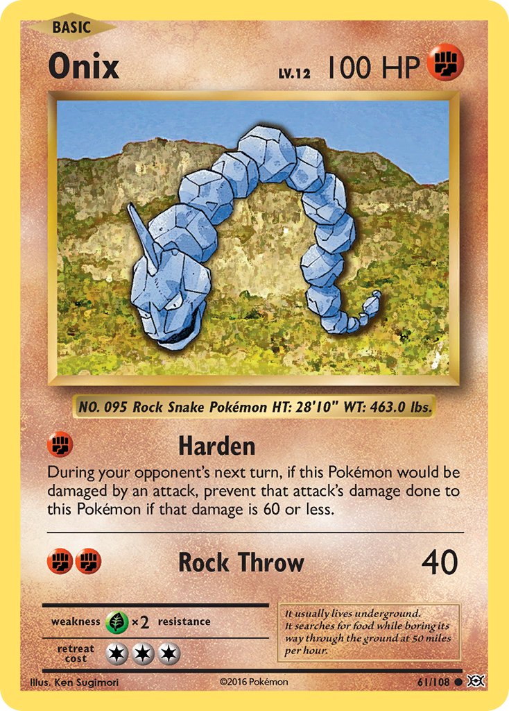 Onix - Pokémon TCG - MoxLand