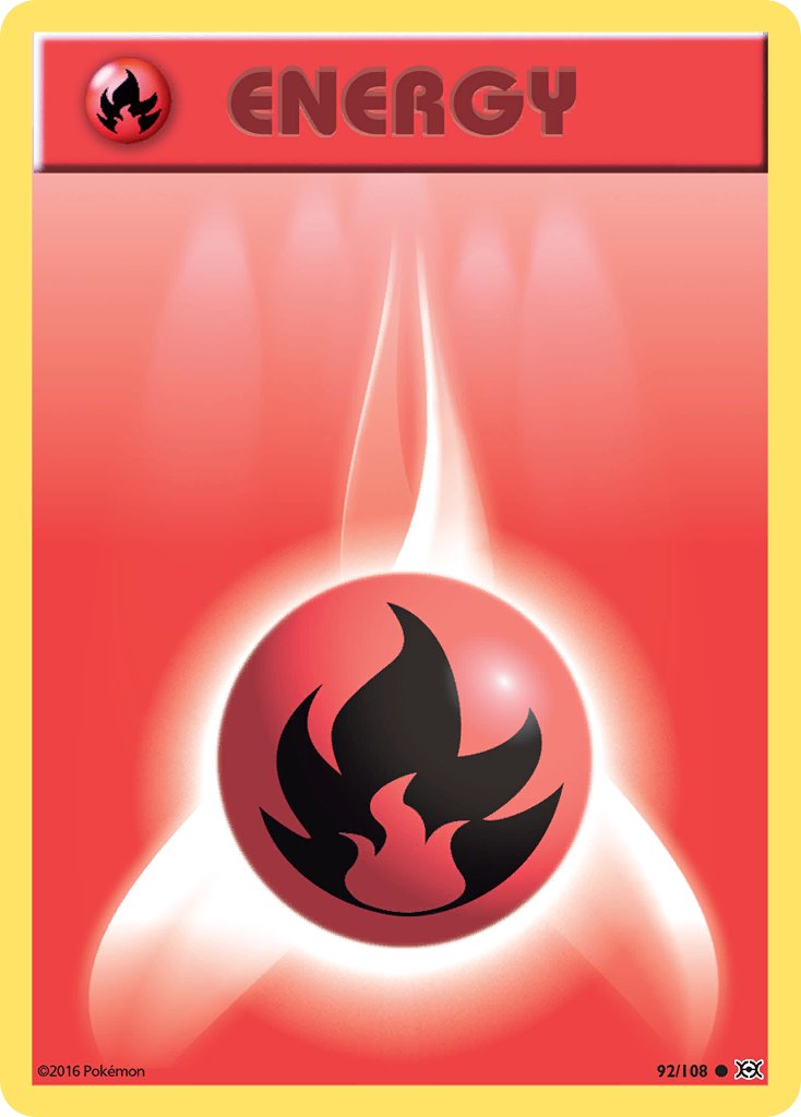 Energia de Fogo - Pokémon TCG - MoxLand