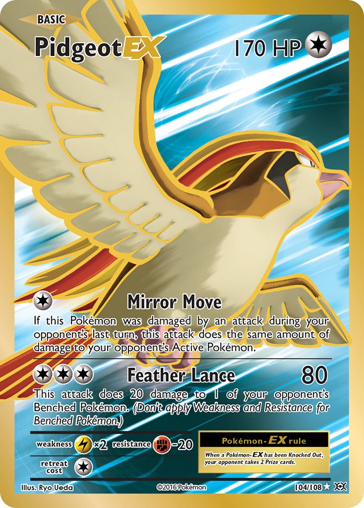 Pidgeot EX - Pokémon TCG - MoxLand