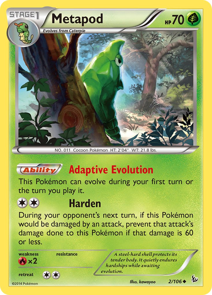 Metapod - Pokémon TCG - MoxLand