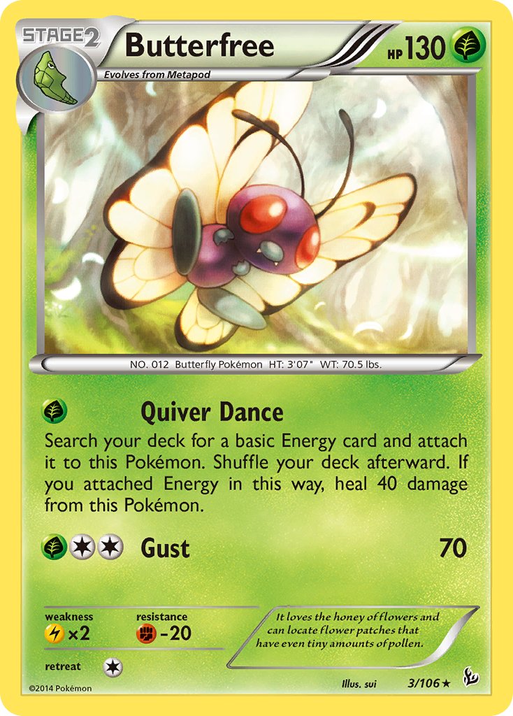 Butterfree - Pokémon TCG - MoxLand