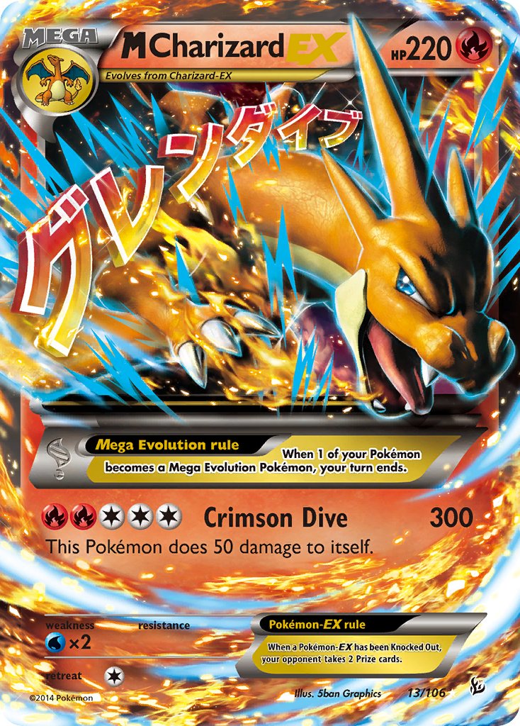 M Charizard EX - Pokémon TCG - MoxLand