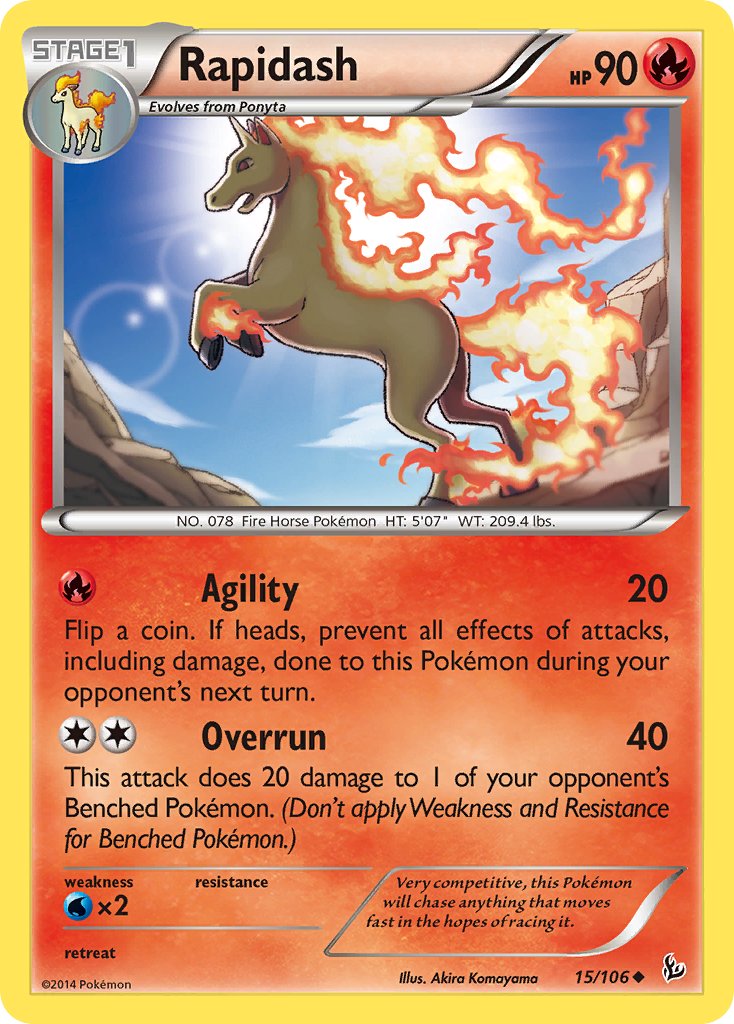 Rapidash - Pokémon TCG - MoxLand