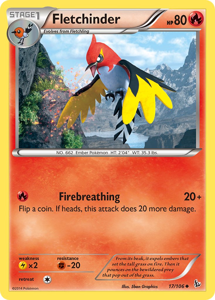 Fletchinder - Pokémon TCG - MoxLand