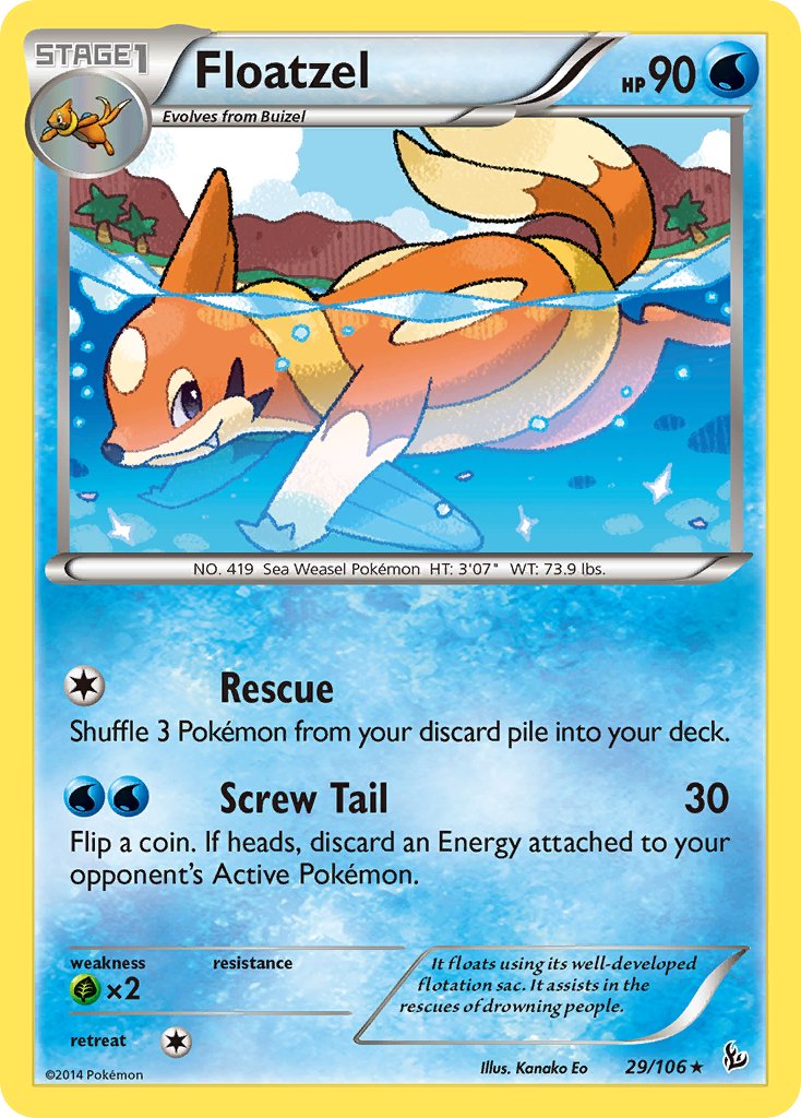 Floatzel - Pokémon TCG - MoxLand