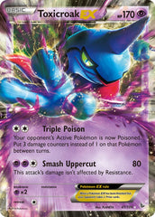 Toxicroak EX - Pokémon TCG - MoxLand