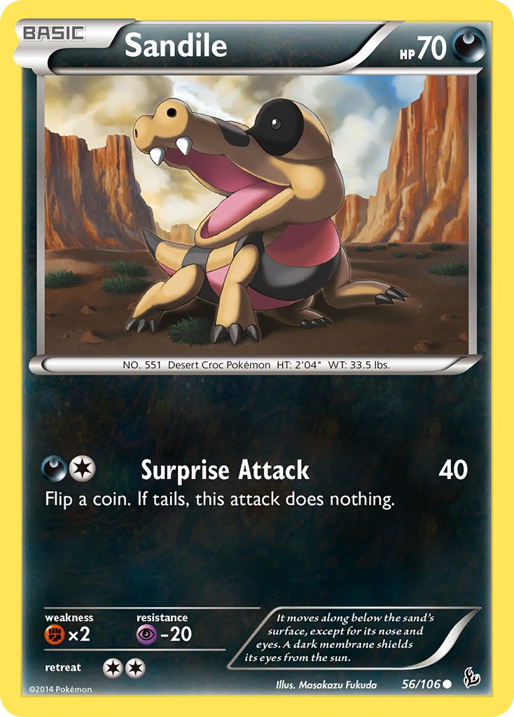 Sandile - Pokémon TCG - MoxLand