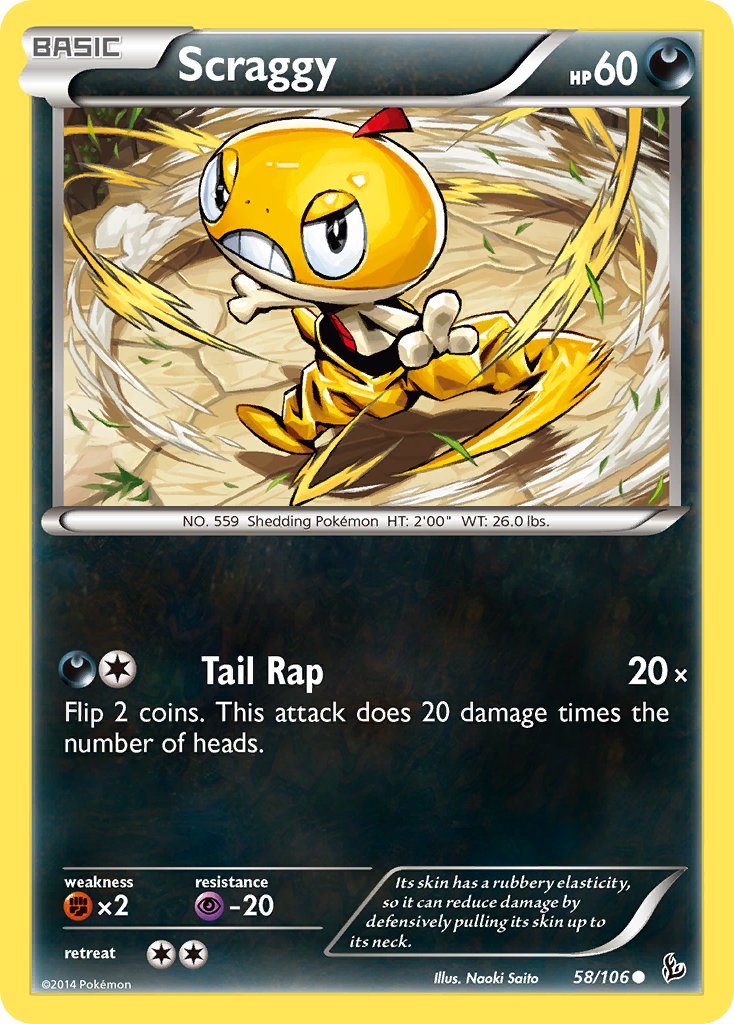 Scraggy - Pokémon TCG - MoxLand