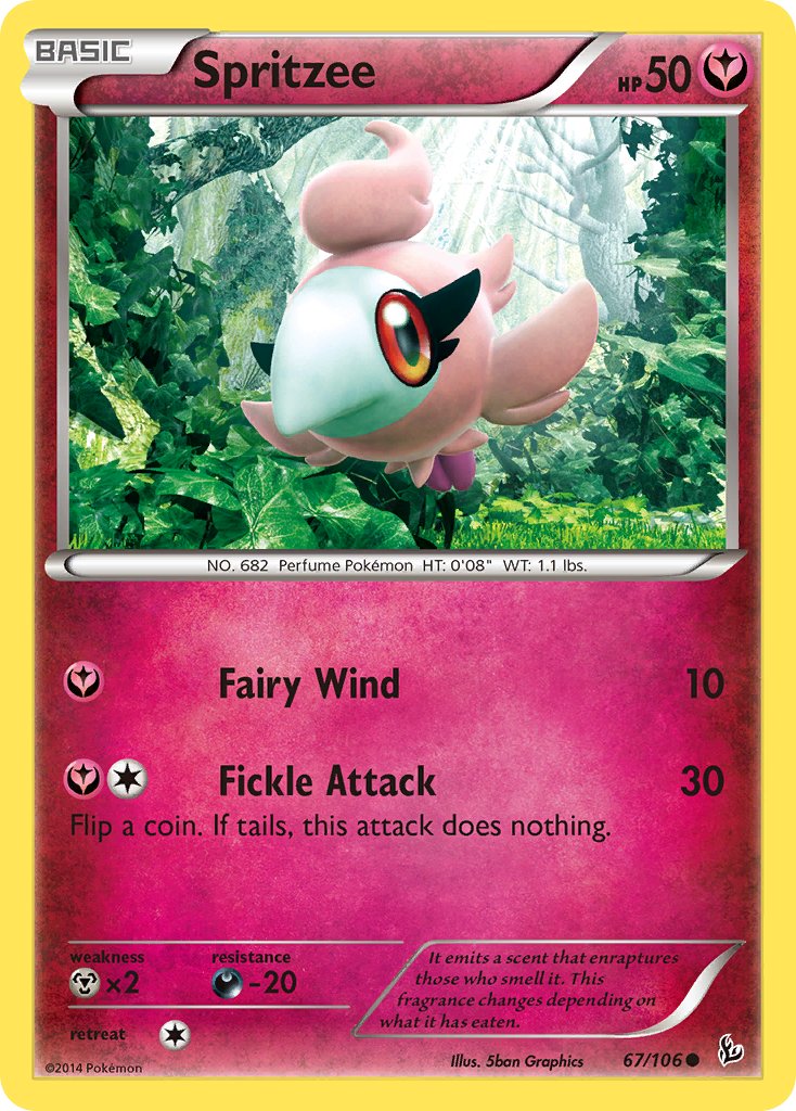 Spritzee - Pokémon TCG - MoxLand