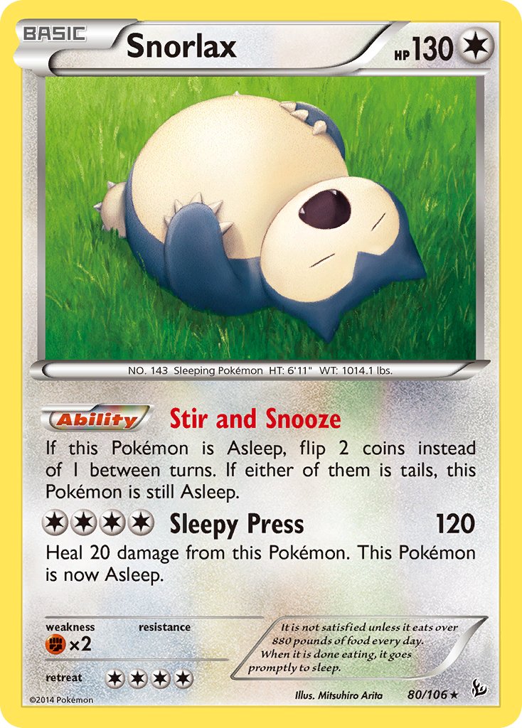 Snorlax - Pokémon TCG - MoxLand