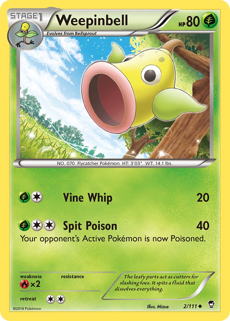 Weepinbell - Pokémon TCG - MoxLand