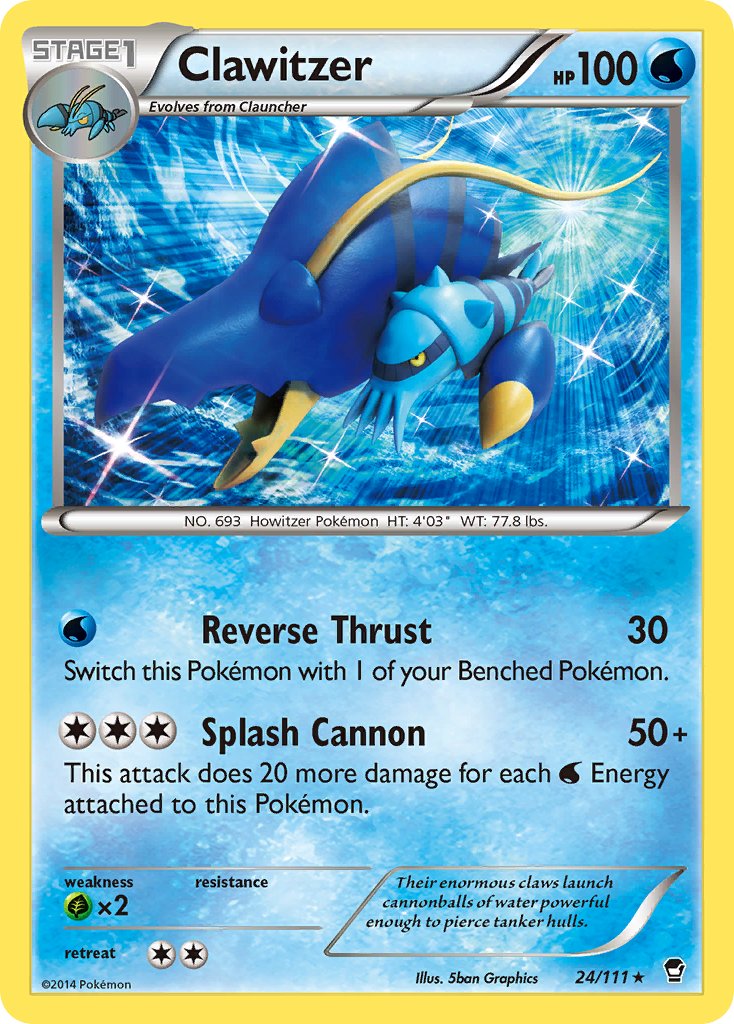 Clawitzer - Pokémon TCG - MoxLand