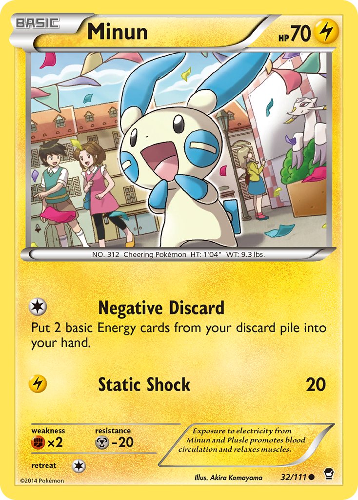 Minun - Pokémon TCG - MoxLand