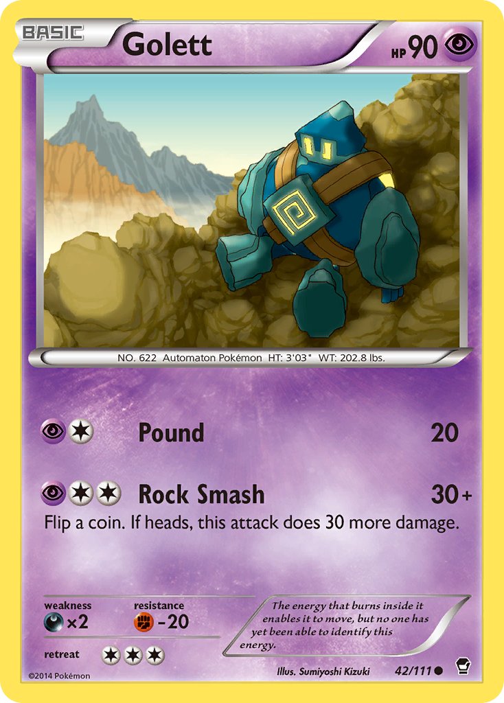 Golett - Pokémon TCG - MoxLand