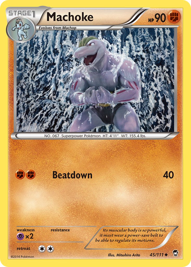 Machoke - Pokémon TCG - MoxLand