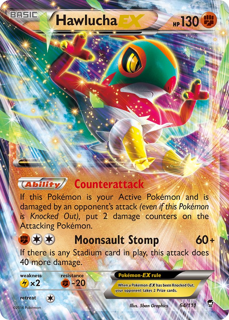 Hawlucha EX - Pokémon TCG - MoxLand