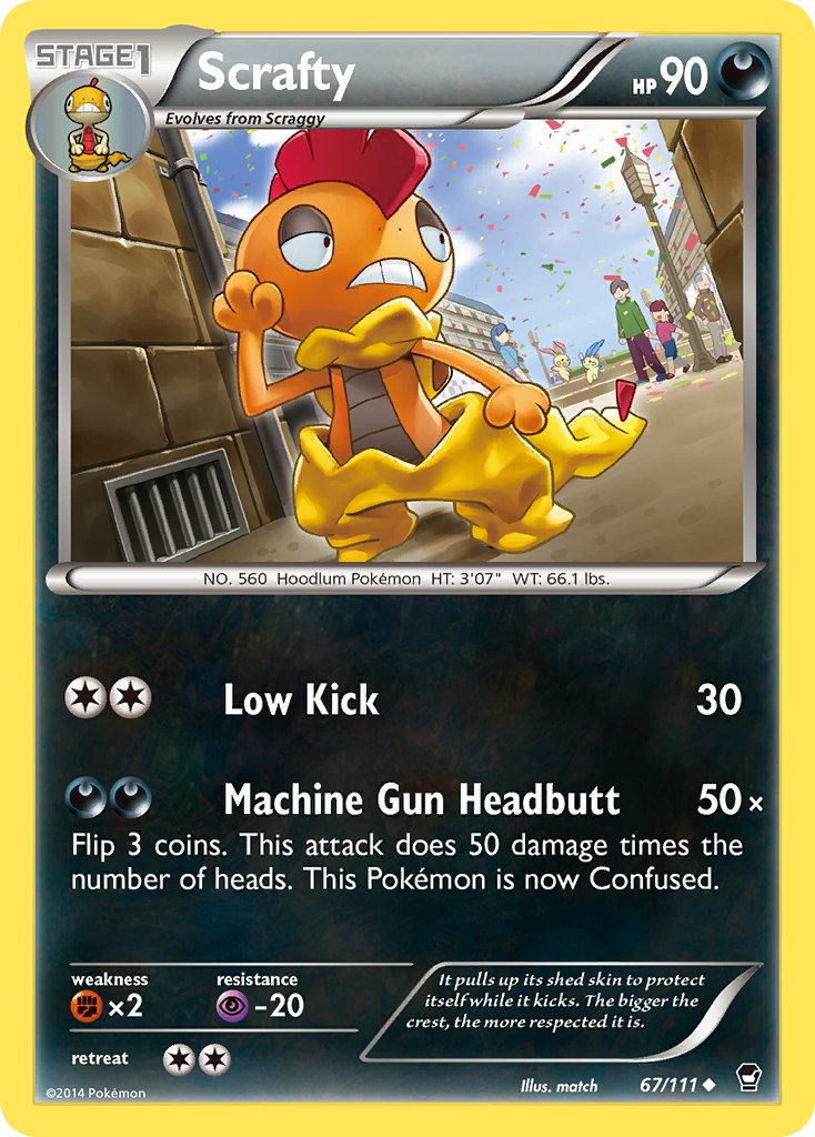 Scrafty - Pokémon TCG - MoxLand