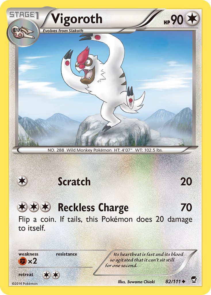 Vigoroth - Pokémon TCG - MoxLand