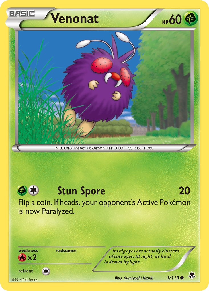 Venonat - Pokémon TCG - MoxLand