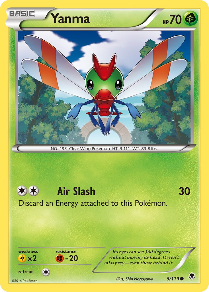 Yanma - Pokémon TCG - MoxLand