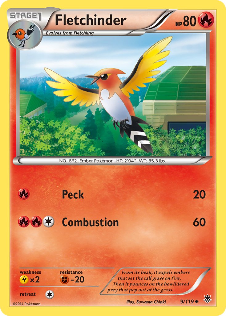 Fletchinder - Pokémon TCG - MoxLand