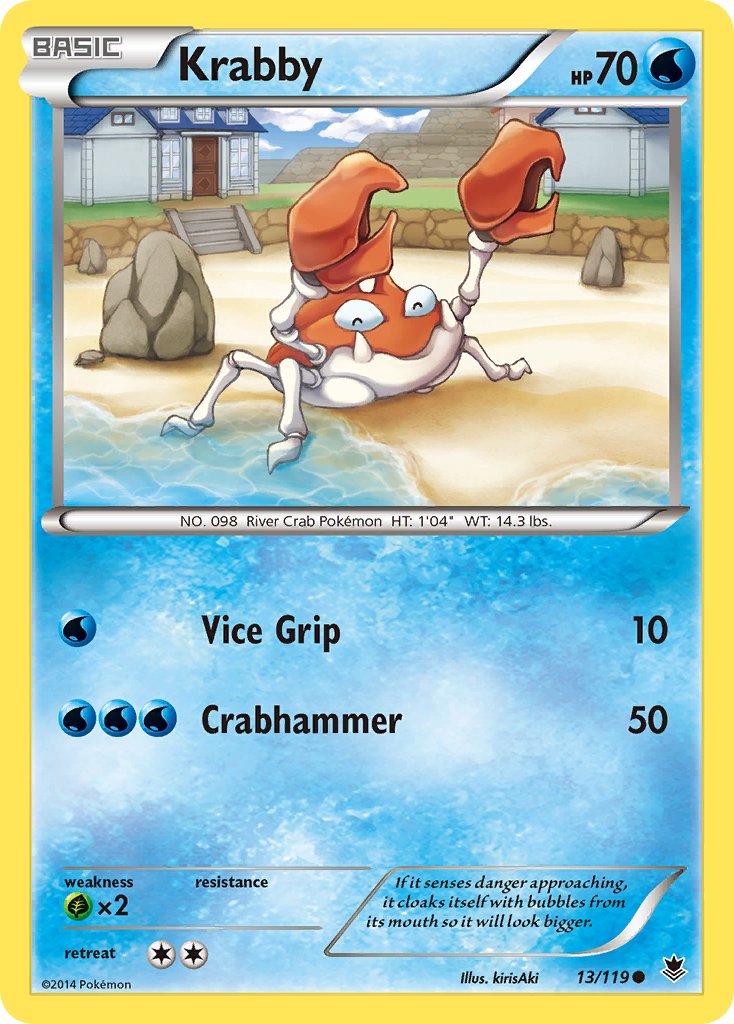 Krabby - Pokémon TCG - MoxLand