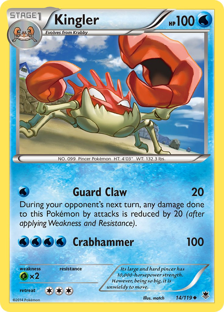 Kingler - Pokémon TCG - MoxLand