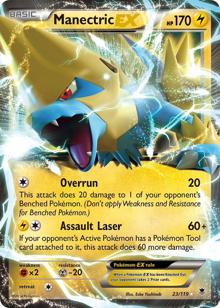 Manectric EX - Pokémon TCG - MoxLand