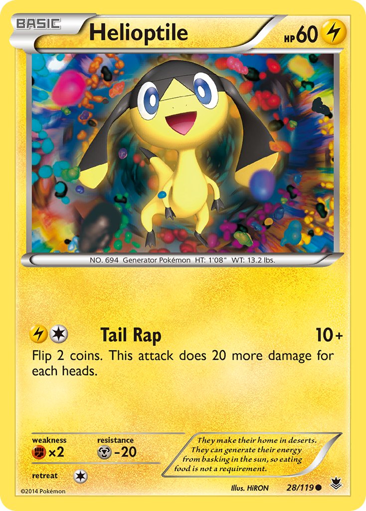 Helioptile - Pokémon TCG - MoxLand