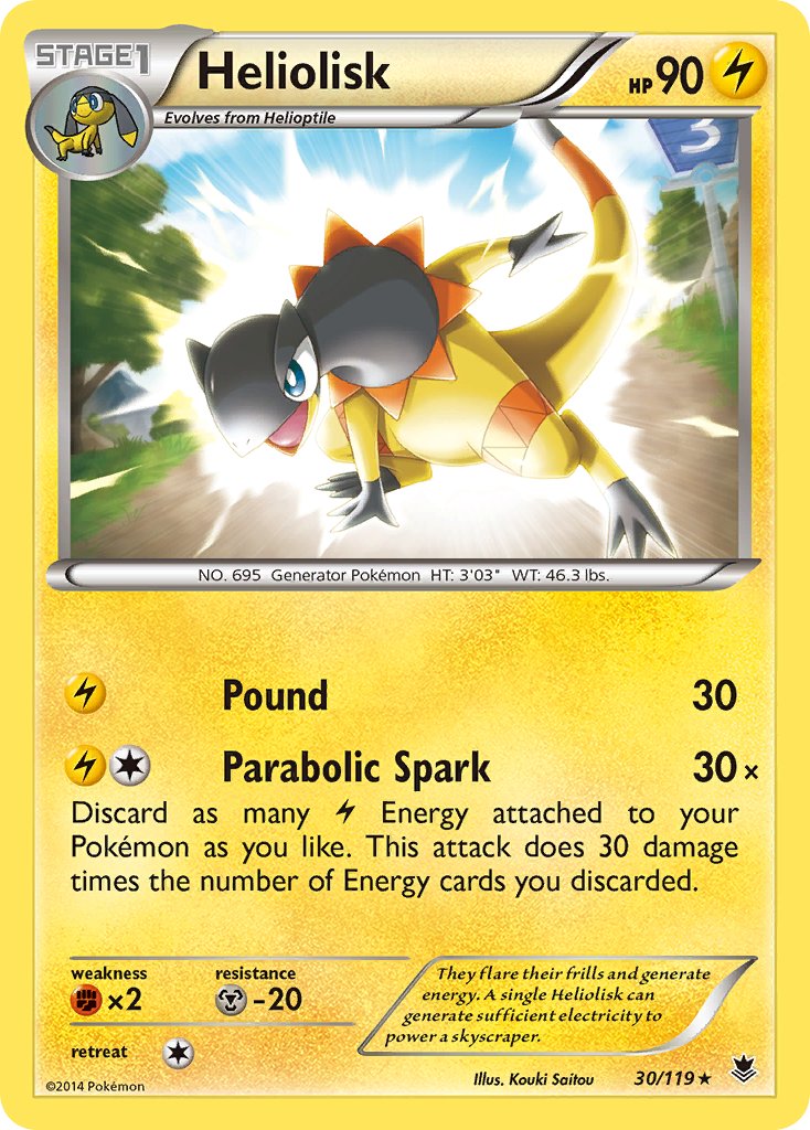 Heliolisk - Pokémon TCG - MoxLand