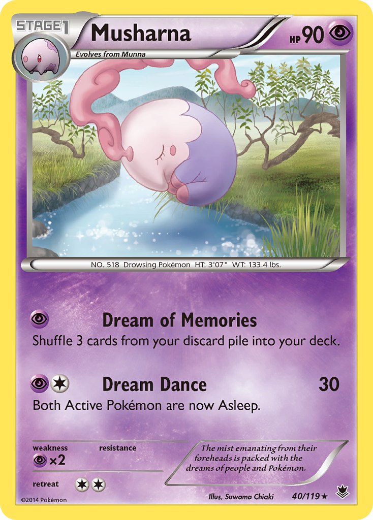 Musharna - Pokémon TCG - MoxLand