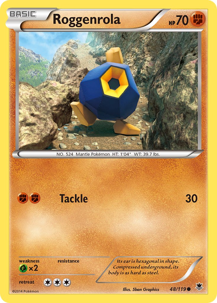 Roggenrola - Pokémon TCG - MoxLand