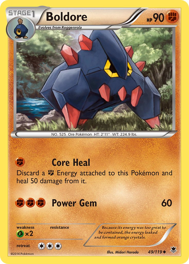 Boldore - Pokémon TCG - MoxLand