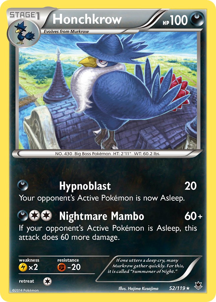 Honchkrow - Pokémon TCG - MoxLand