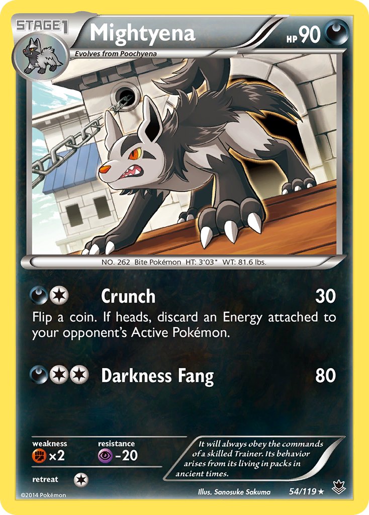 Mightyena - Pokémon TCG - MoxLand