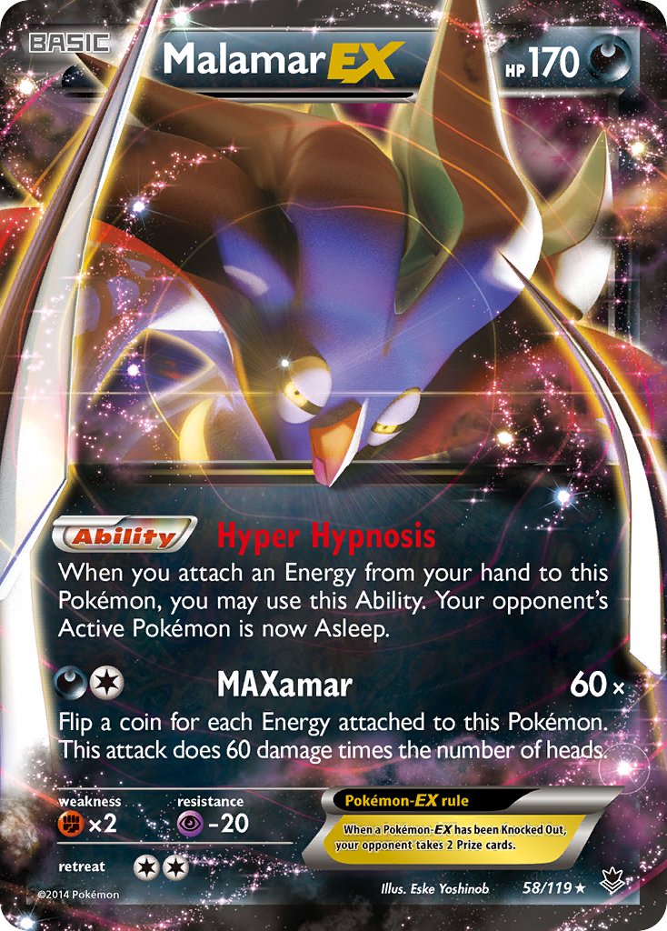 Malamar EX - Pokémon TCG - MoxLand