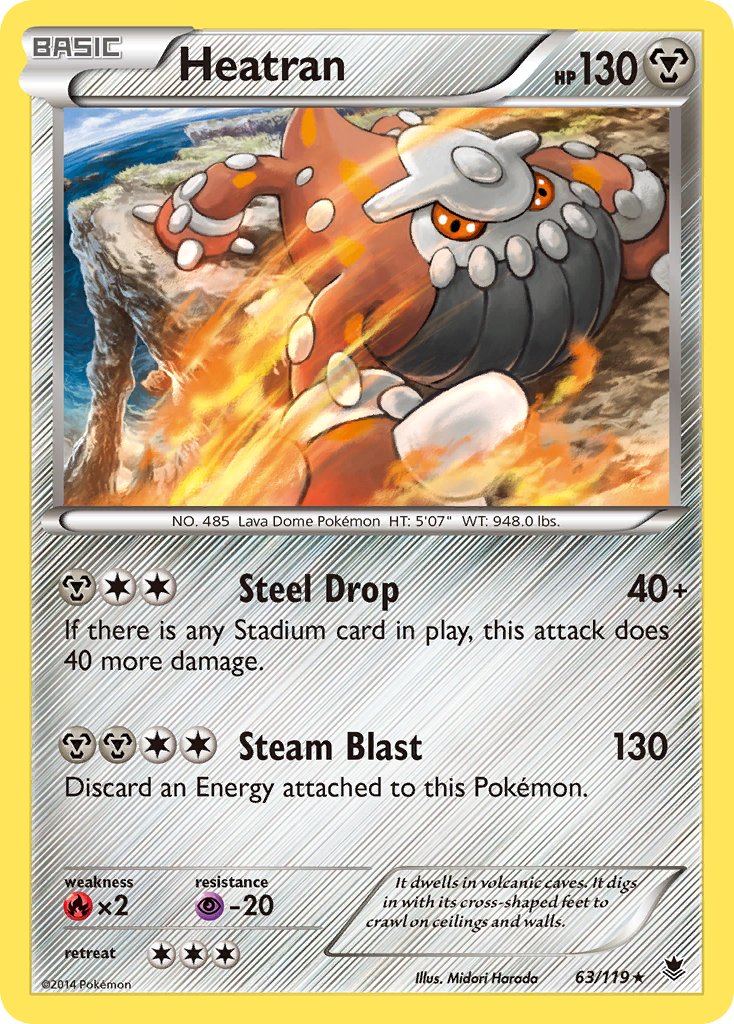 Heatran - Pokémon TCG - MoxLand