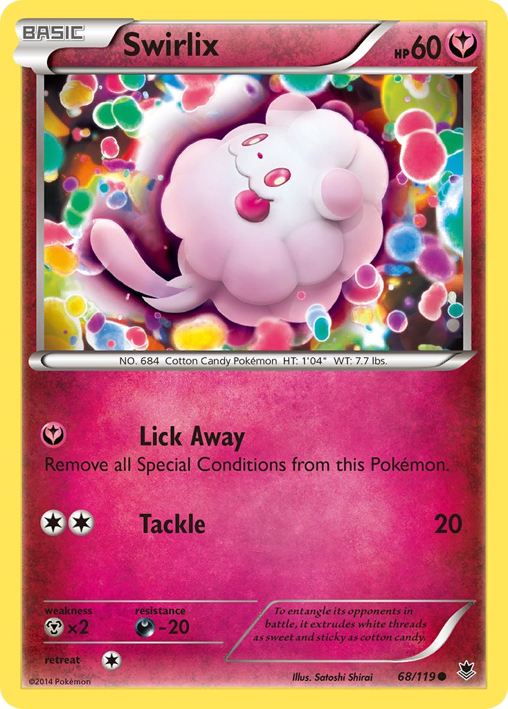 Swirlix - Pokémon TCG - MoxLand