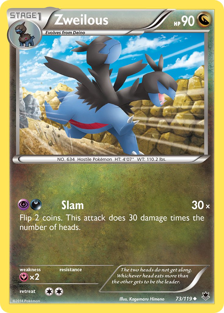 Zweilous - Pokémon TCG - MoxLand