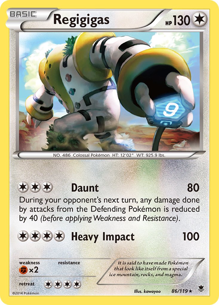 Regigigas - Pokémon TCG - MoxLand